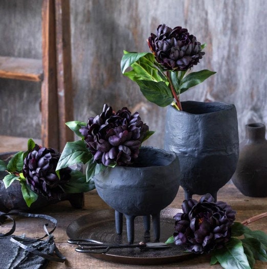 Luxury Artificial Purple Peony Stem | Home Decor & Gift Idea