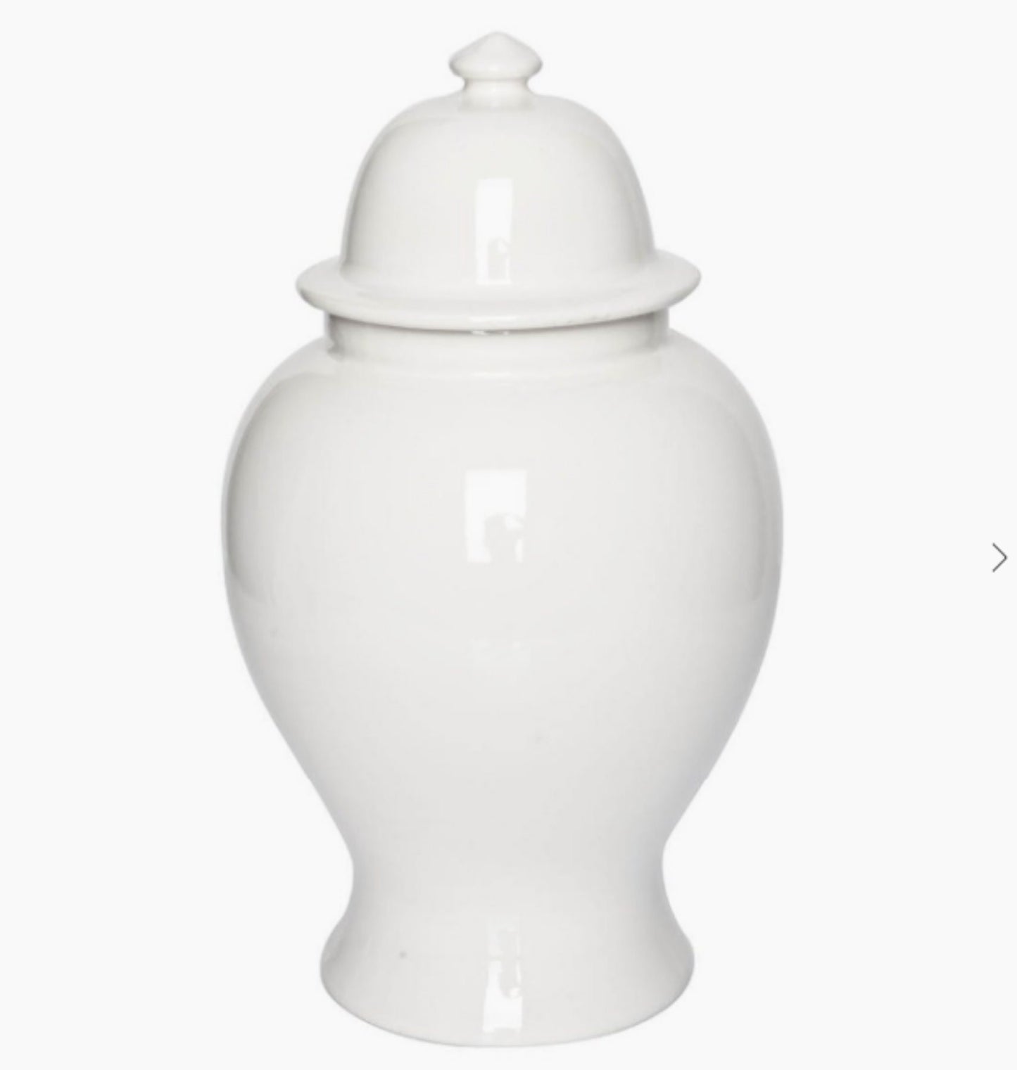Vintage-Inspired Cream Porcelain Temple Jar – Stunning Accent Piece