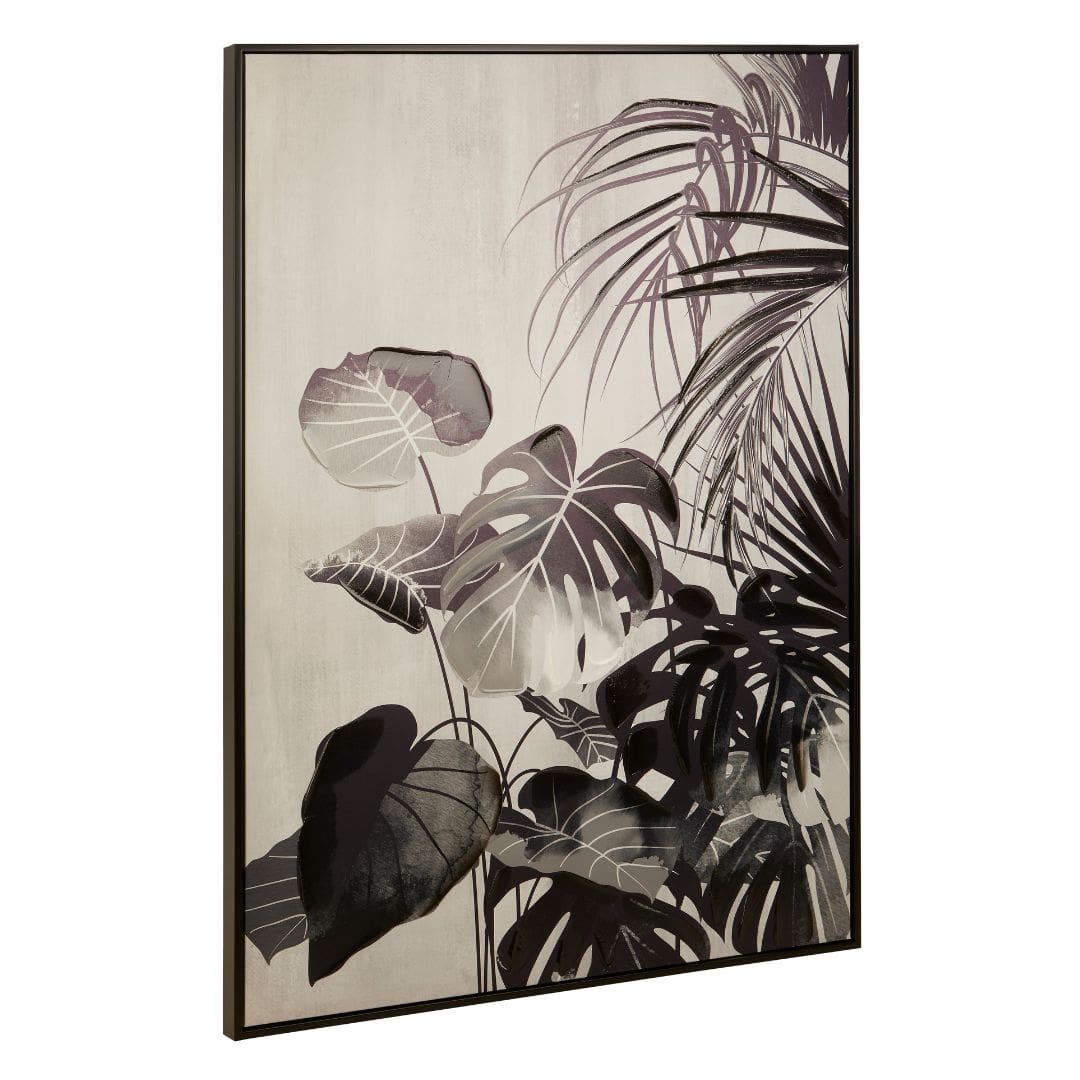Astratto Botanical Landscape Wall Art - Monochromatic Home Decor