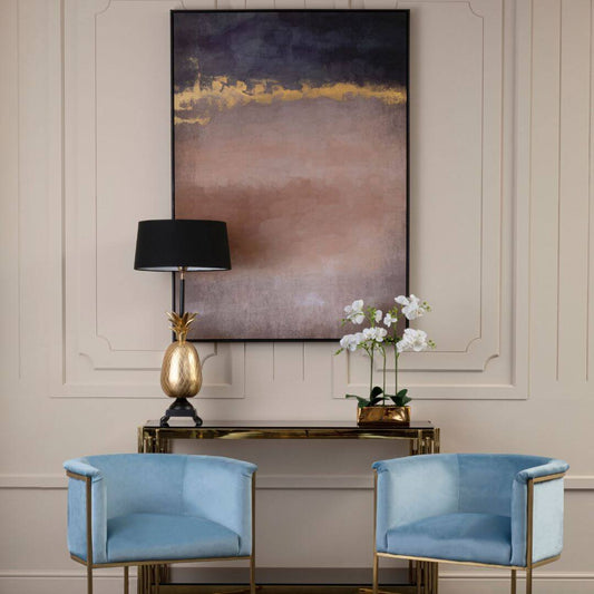 Astratto Pink and Purple Classic Wall Art