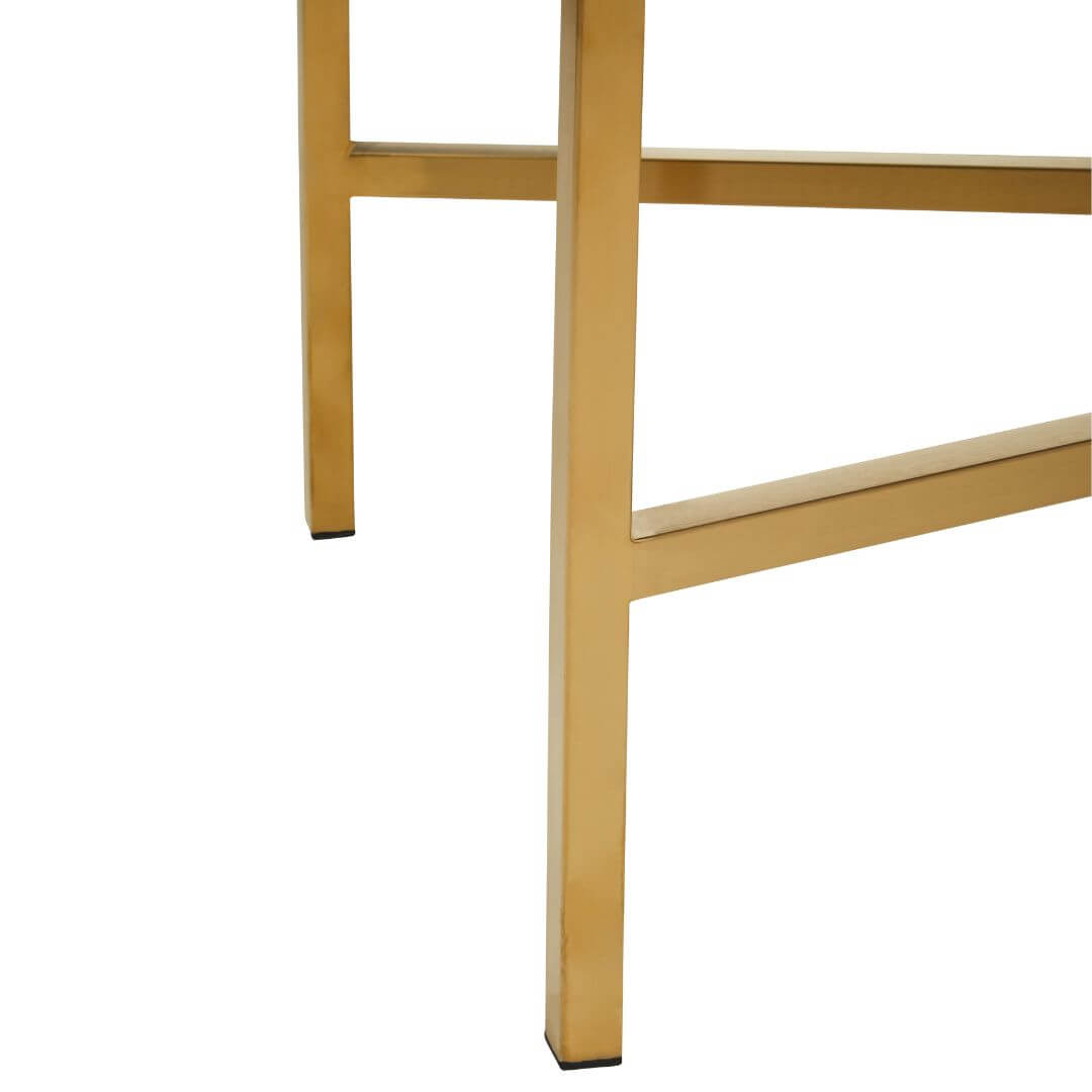 Stylish Cadiz Grey Console Table with Luxe Shagreen Finish