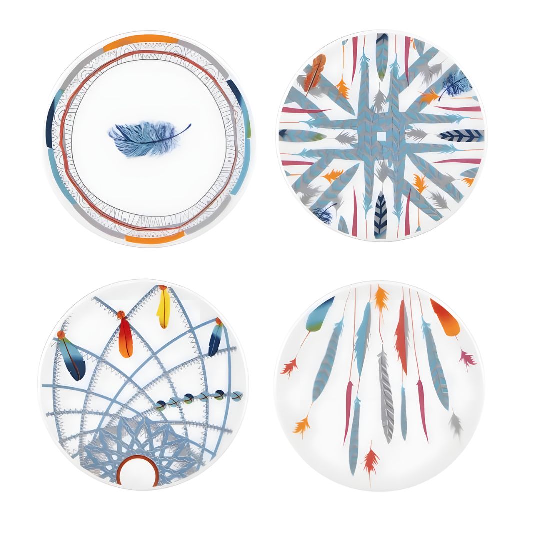 Exclusive Vista Alegre Atrapasueños Set of 4 Coasters