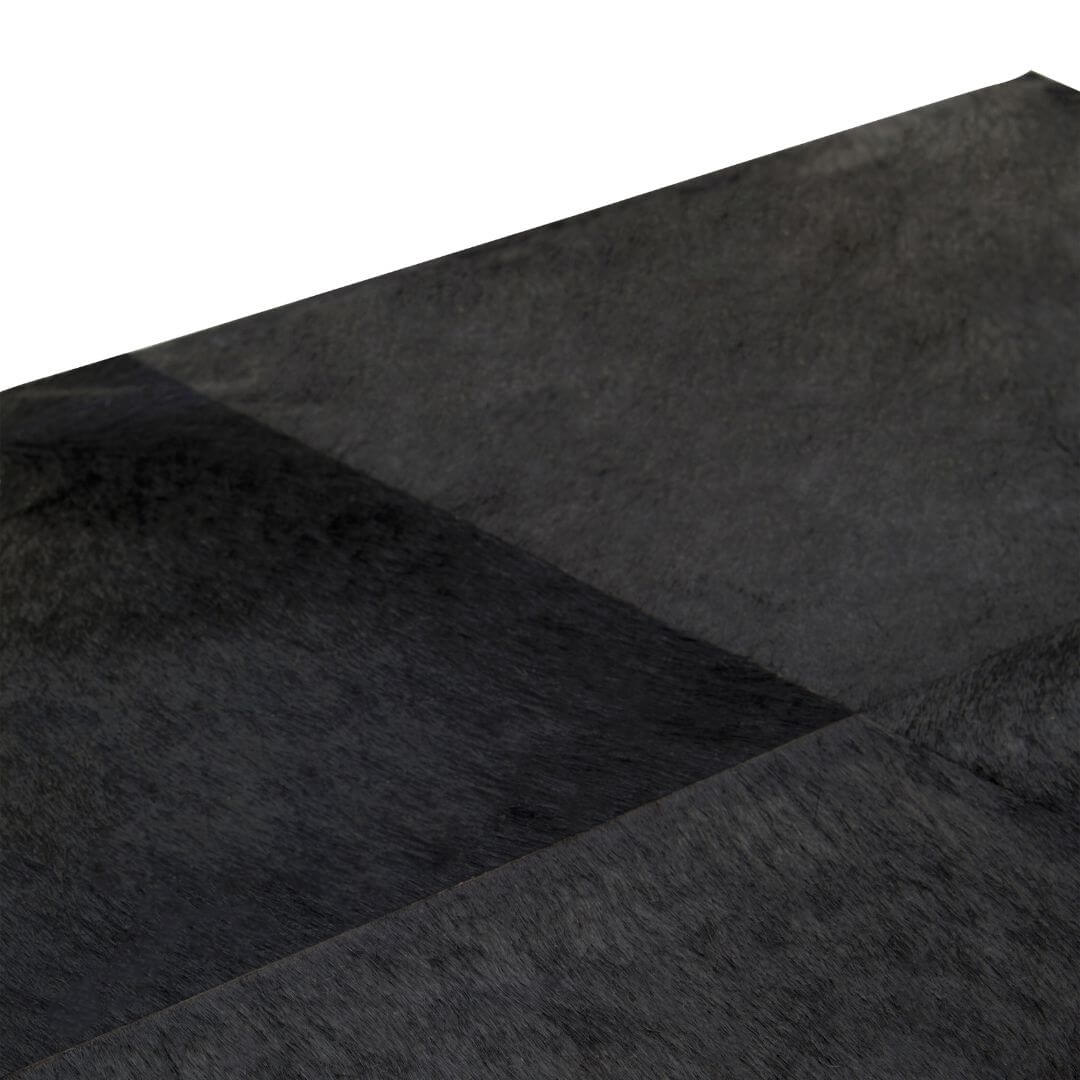 Statement Piece: Chelsea Townhouse Black & Gold Hair-On-Hide Table