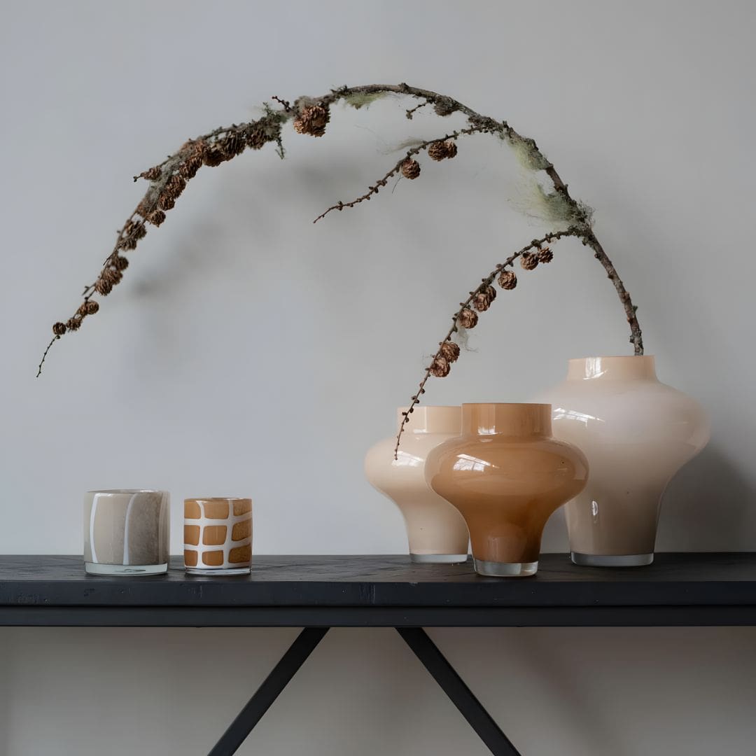 Luxury Sand-Colored Vase