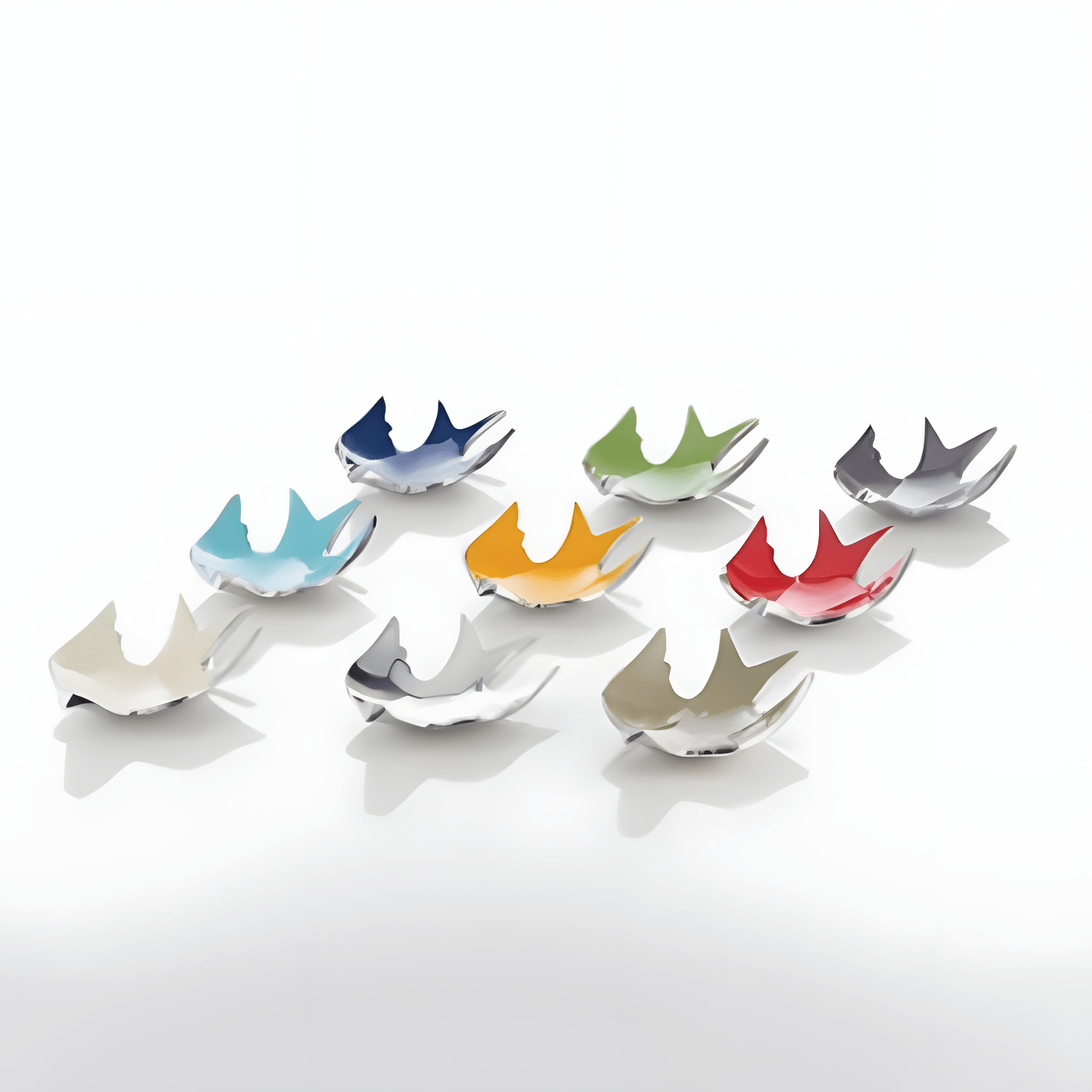 Nima Oberoi White Dove Dish - Elegant Home Decor