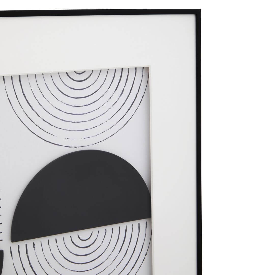 Contemporary Black and White Wall Art