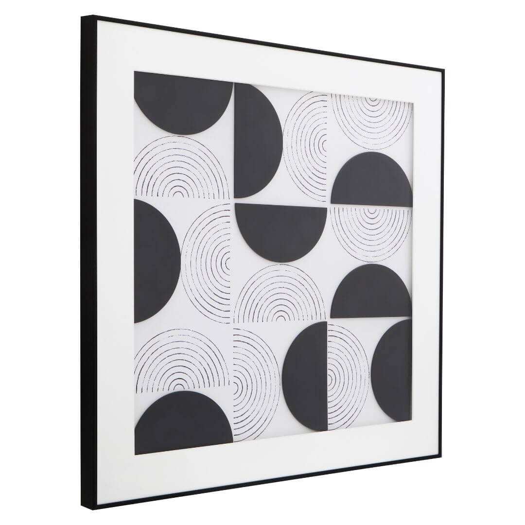 Contemporary Black and White Wall Art