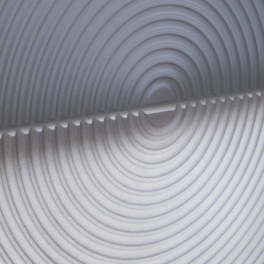 Contemporary Storm Grey & White Abstract Wall Art Decor