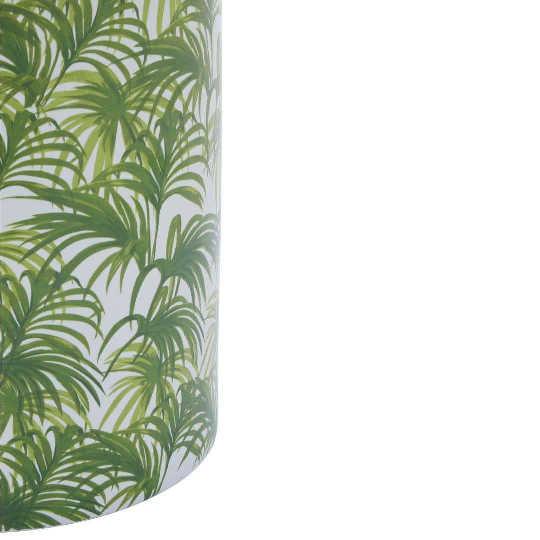 Large Decorative Botanic Jar in Green and White for Floor Display