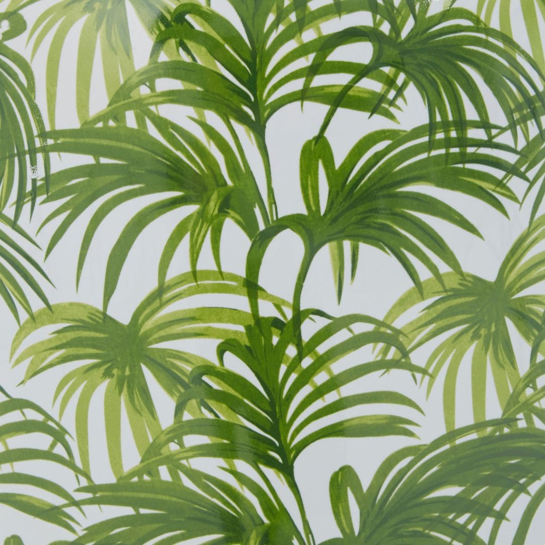 Large Decorative Botanic Jar in Green and White for Floor Display