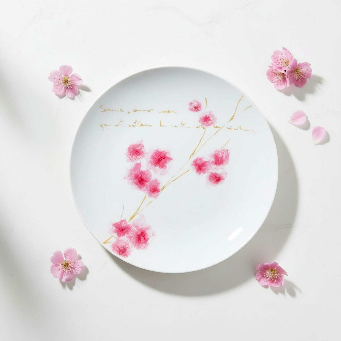 Vista Alegre Arigato Porcelain Soup Plate - Elegant White Floral Design