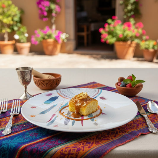 Elegant Vista Alegre Atrapasueños Side Plate for Home Decor