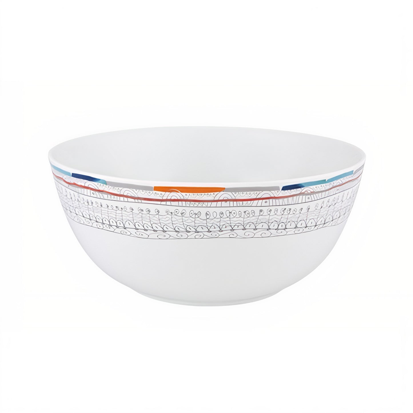Vista Alegre Atrapasueños Porcelain Serving Bowl - Elegant Tableware