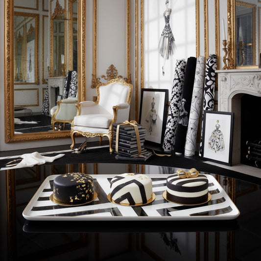 Christian Lacroix Sol Y Sombra Serving Platter by Vista Alegre - Stunning Tableware