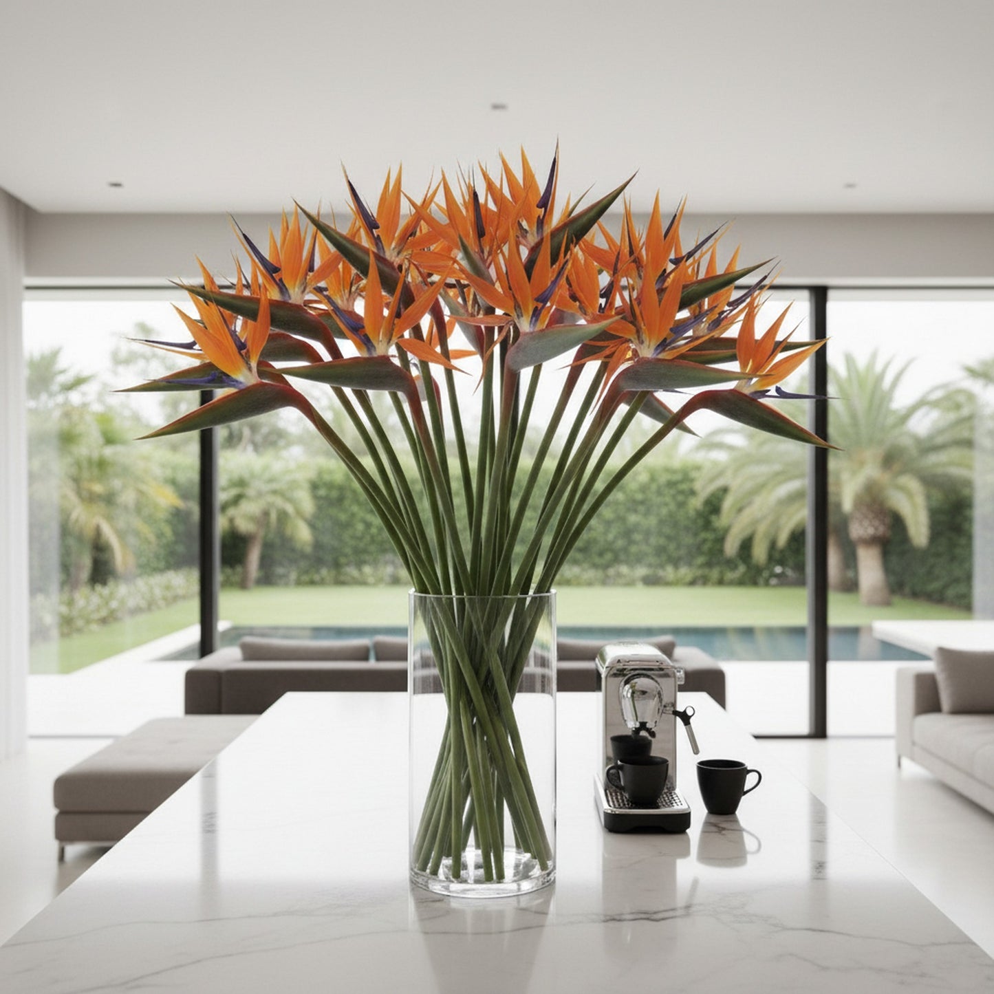 Bird of Paradise Stem - Luxe Home Decor