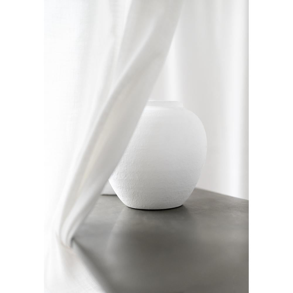 Large Modern Ceramic White Plant Pot