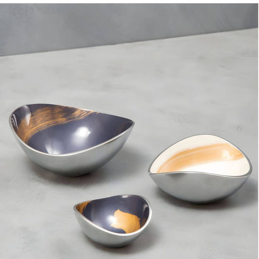 Stunning Set of Three Luxury Deco Bowls - Unique Gift Idea