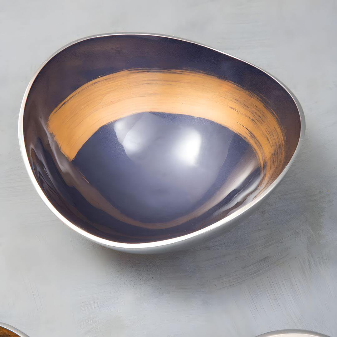 Stunning Set of Three Luxury Deco Bowls - Unique Gift Idea