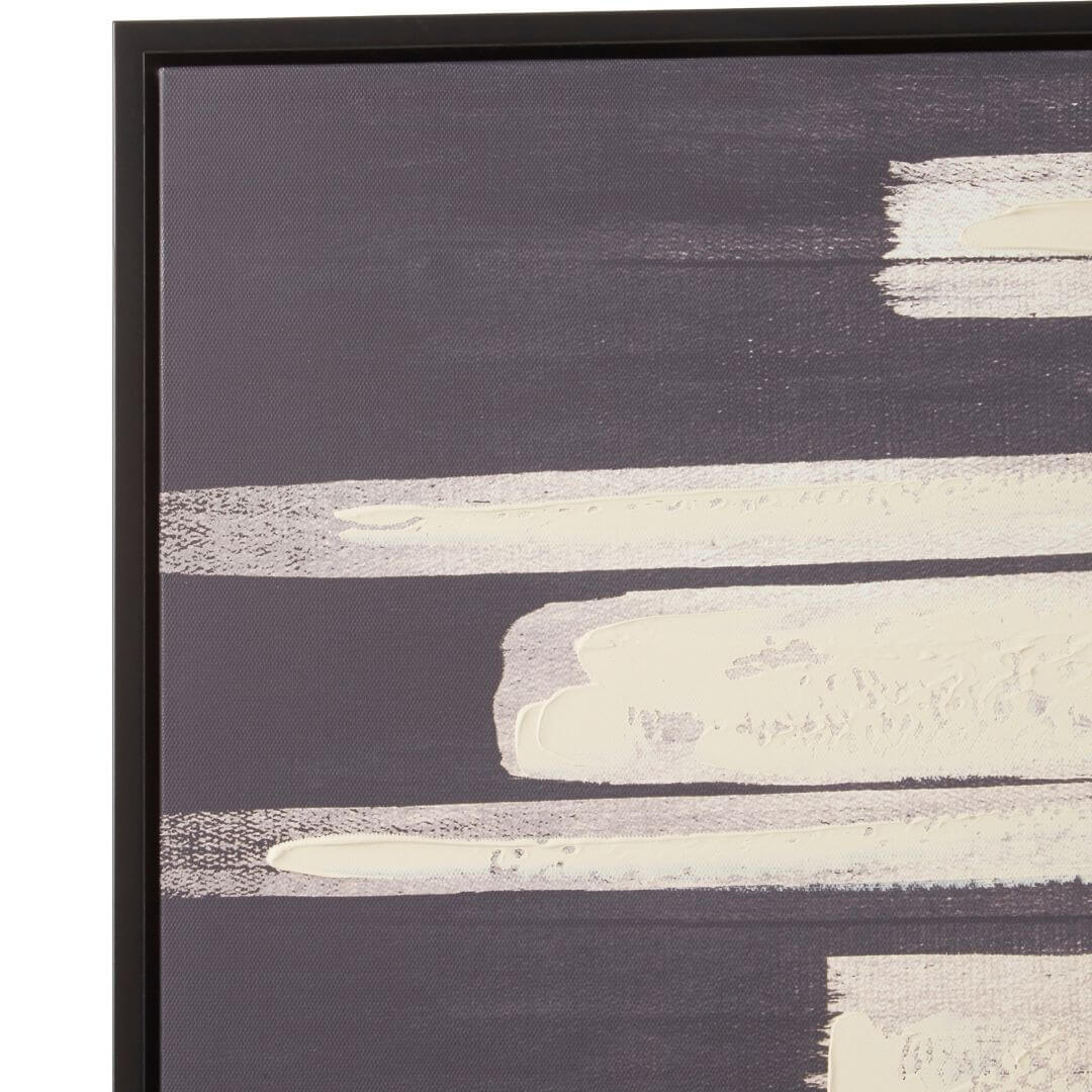 Astratto Canvas Black Wall Art