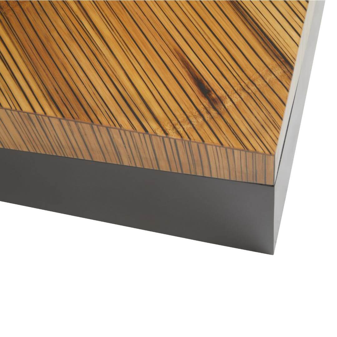 Stylish Bamboo & Ebony Coffee Table