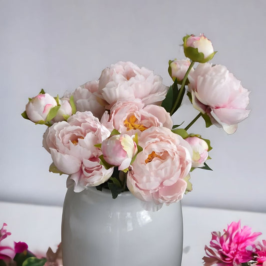 Gorgeous Pink Peony Trio