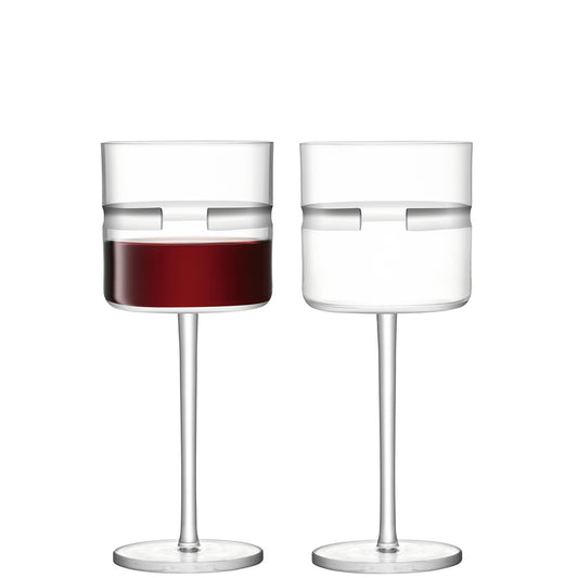 Elegant LSA Horizon Red Wine Glasses Pair - Perfect Gift for Wine Lovers