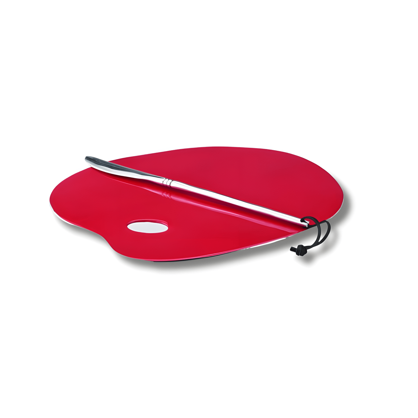 Nima Oberoi Lunares Elegant Crimson Artisan Cheese Board & Palette Set