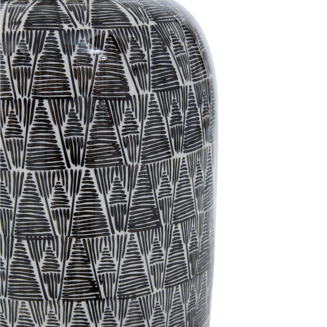 Modern Monochrome Floor Jar