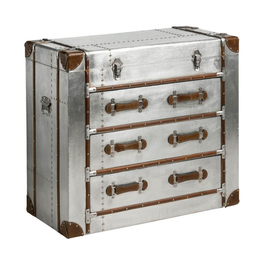 Aviator Style: Modern Sleek Industrial Cabinet